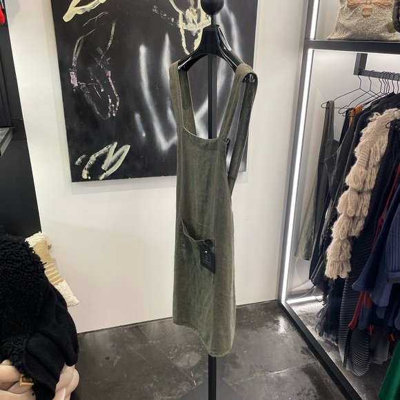 Haomy Japanese Kyoto Apron - Khaki - Picture 2 of 4